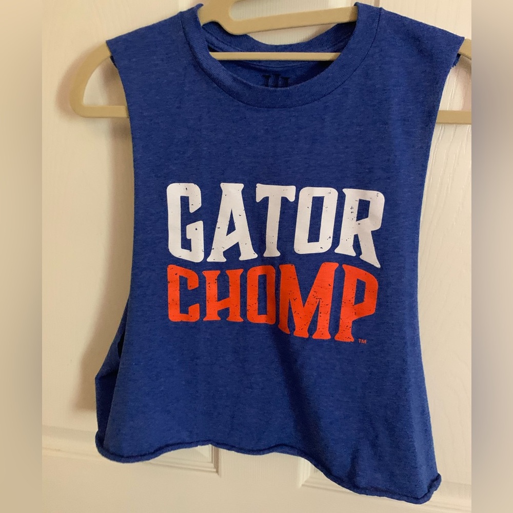 Gator chomp cutoff t shirt